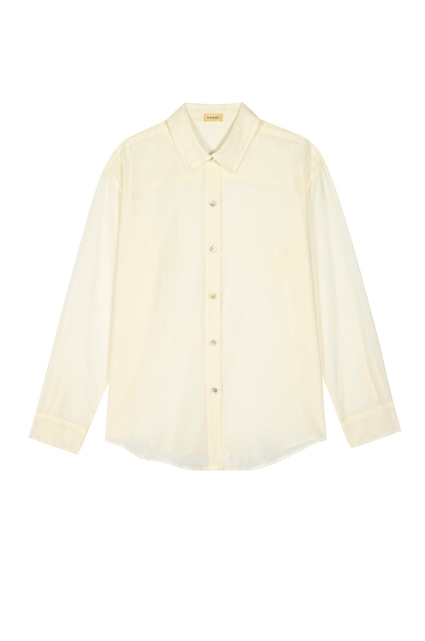 The Silk Cotton Sheer Shirt