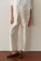 The Silk Taffeta Cargo Pant