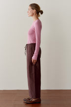 The Silk Taffeta Cargo Pant