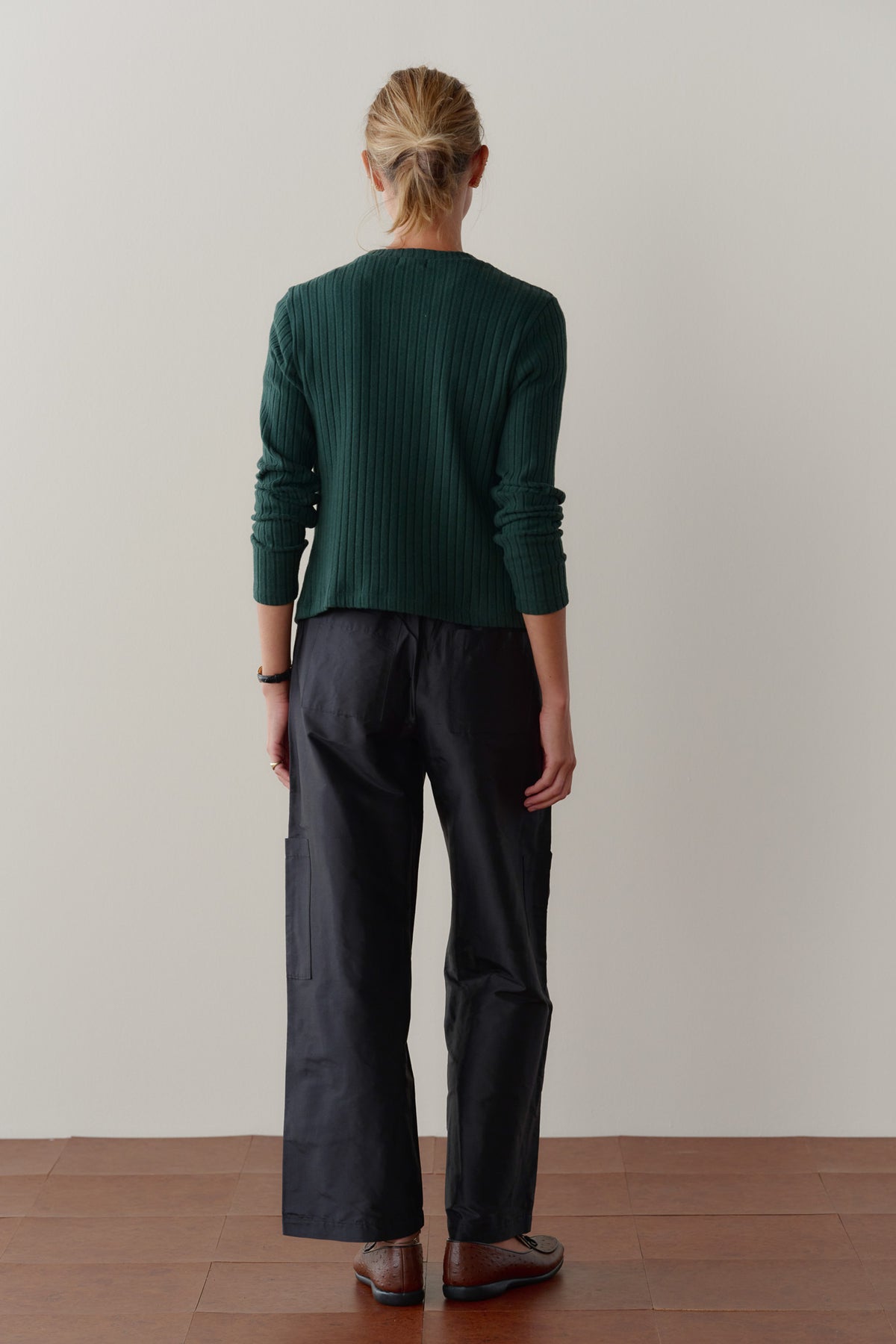 The Silk Taffeta Cargo Pant