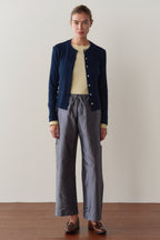 The Silk Taffeta Cargo Pant