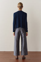 The Silk Taffeta Cargo Pant