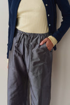 The Silk Taffeta Cargo Pant