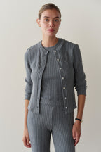 The Sweater Rib Cardigan