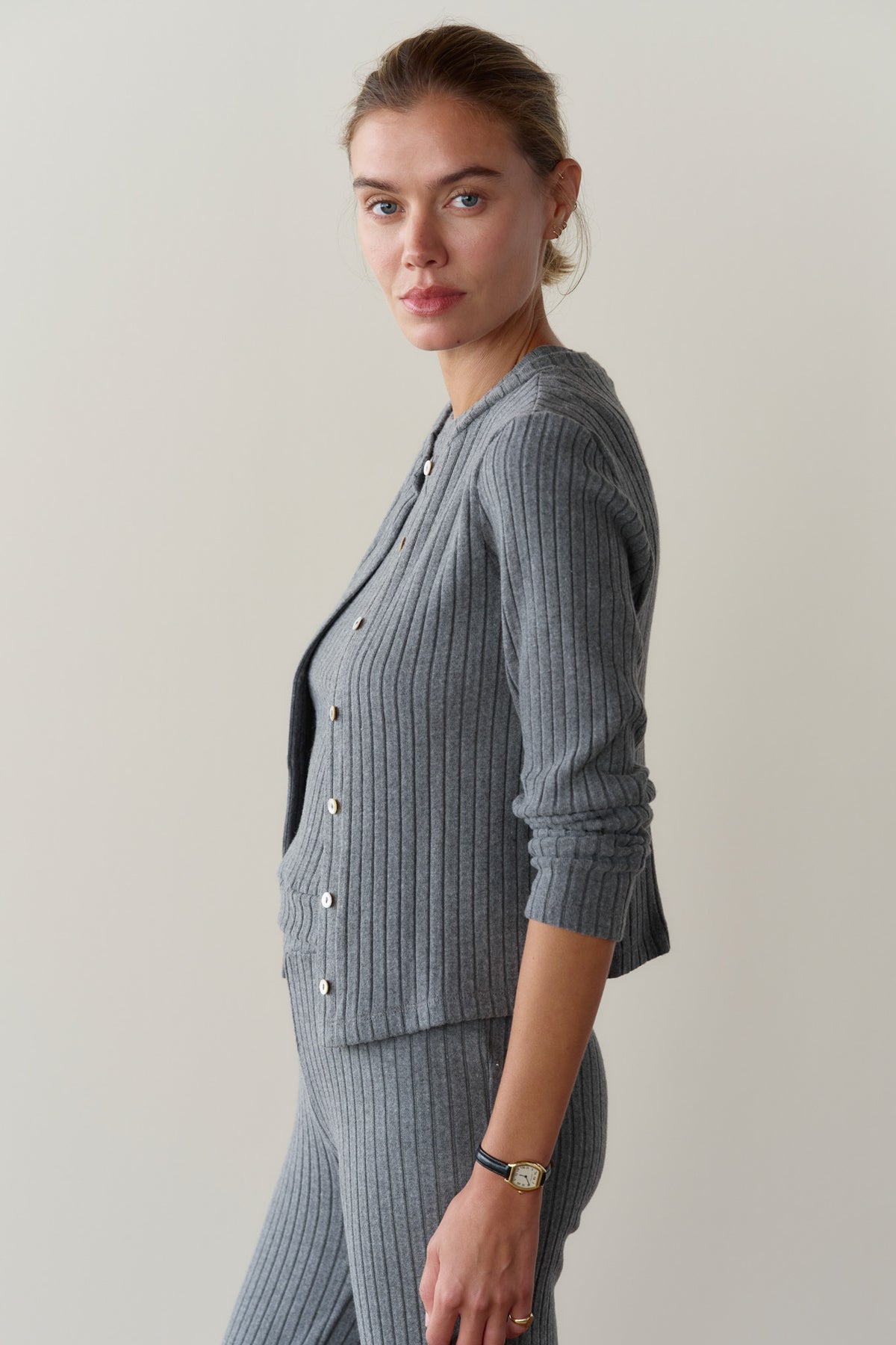 The Sweater Rib Cardigan