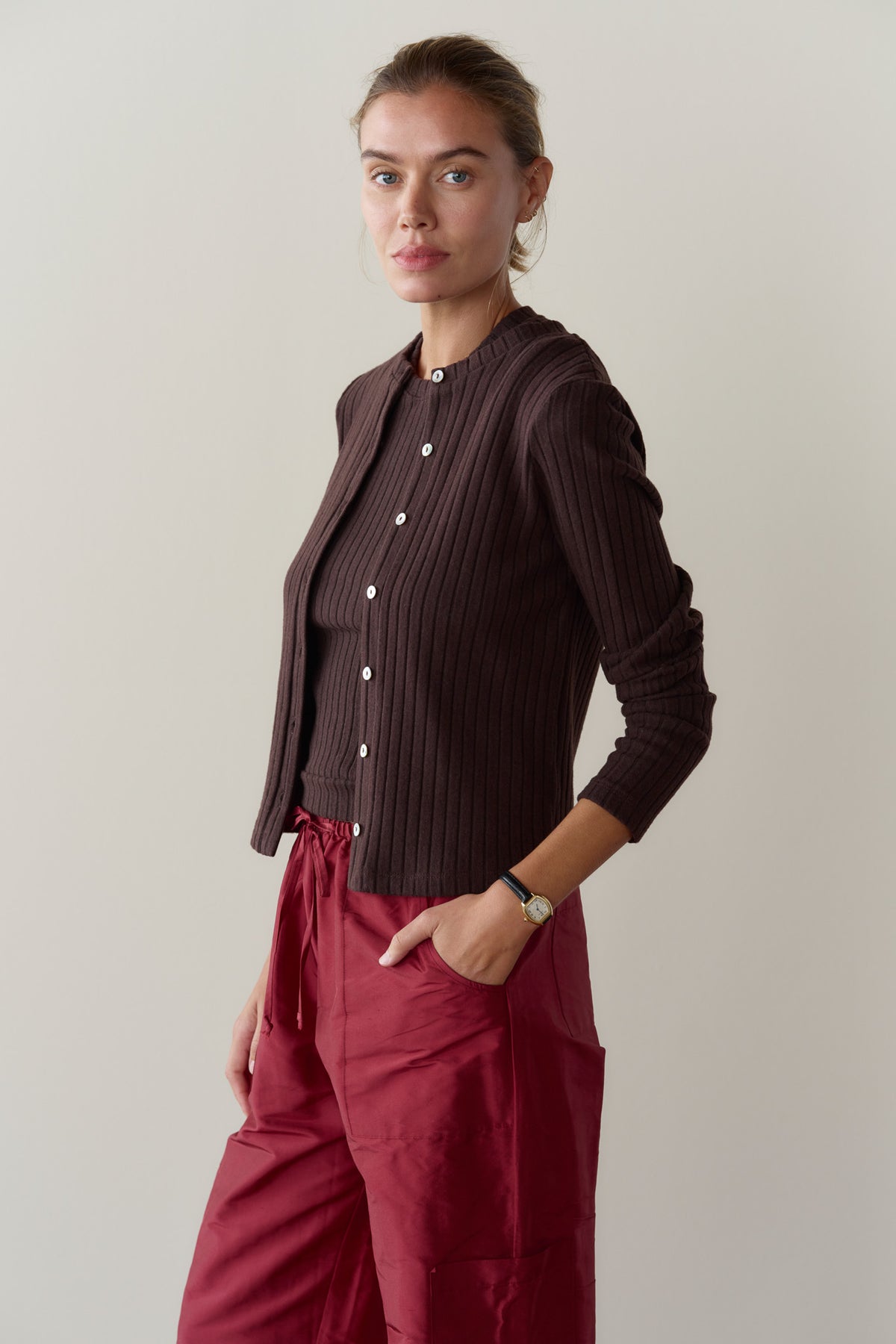 The Sweater Rib Cardigan