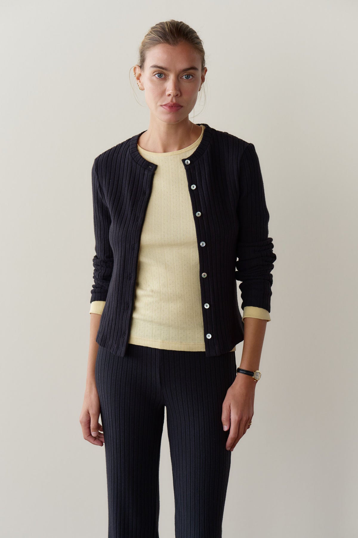 The Pointelle Long Sleeve