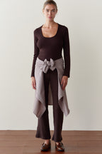 The Sweater Rib Kick Flare