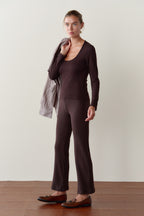 The Sweater Rib Kick Flare