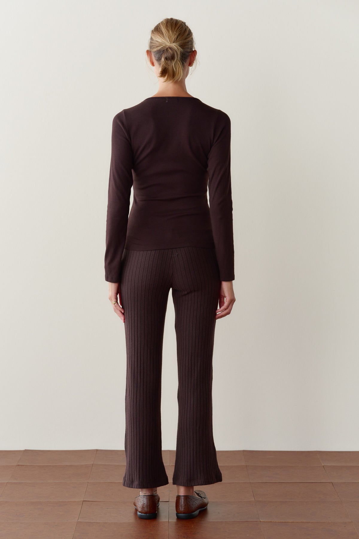 The Sweater Rib Kick Flare