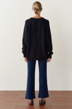 The Sweater Rib Kick Flare