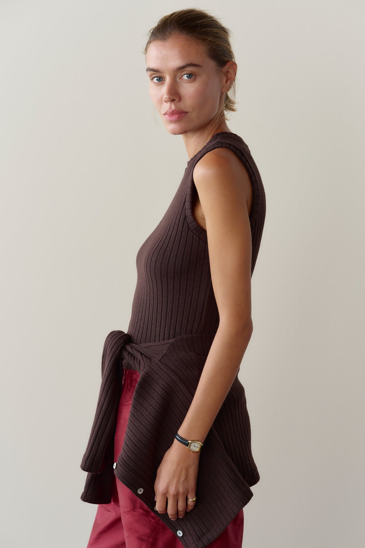 The Sweater Rib Shell