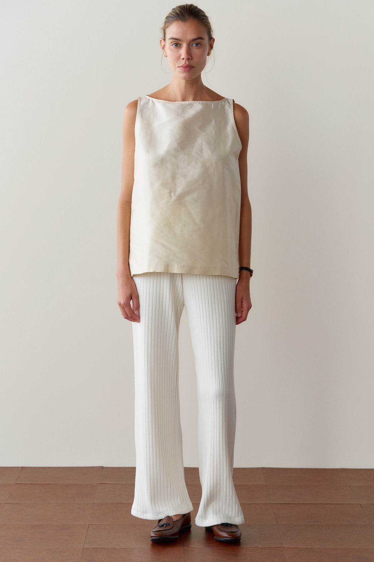 The Sweater Rib Simple Pant