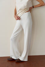 The Sweater Rib Simple Pant