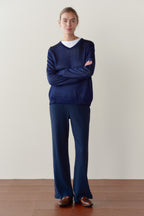 The Sweater Rib Simple Pant