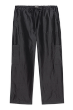 The Taffeta Drawstring Cargo Pant Jet.