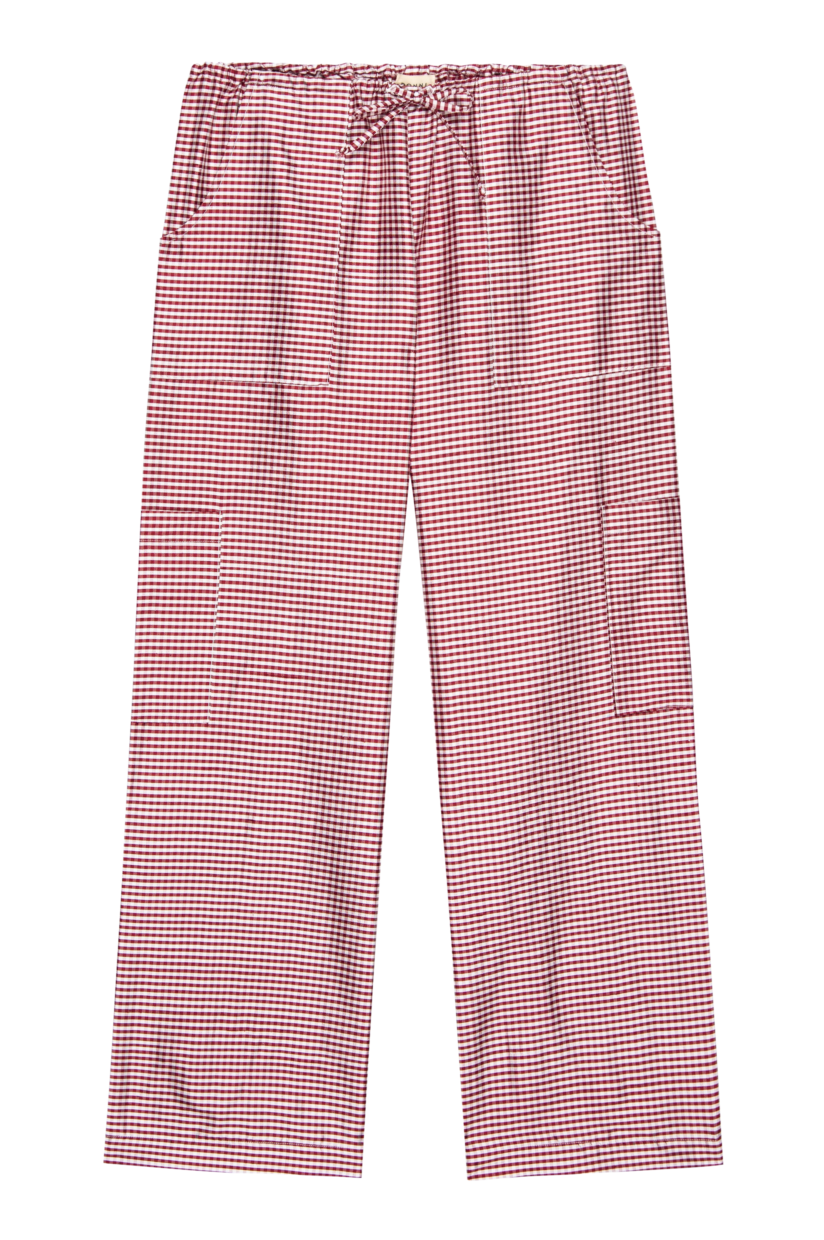 The Taffeta Drawstring Cargo Pant Bell Pepper.