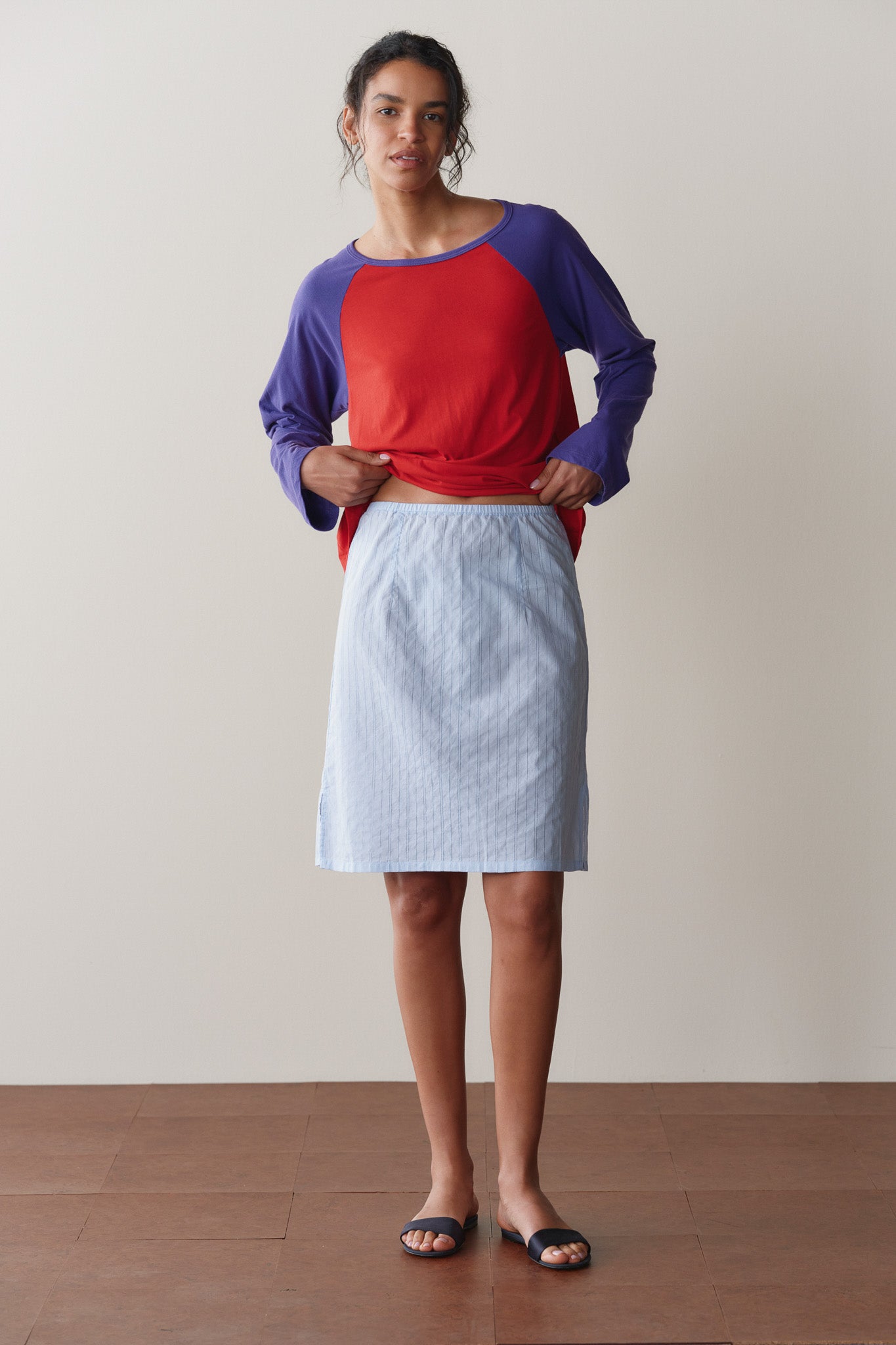The Eyelet Pop Skirt