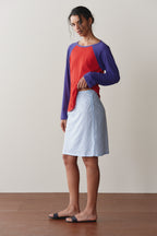 The Eyelet Pop Skirt