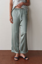 The Silk Lace Simple Pant