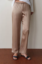 The Silk Lace Simple Pant