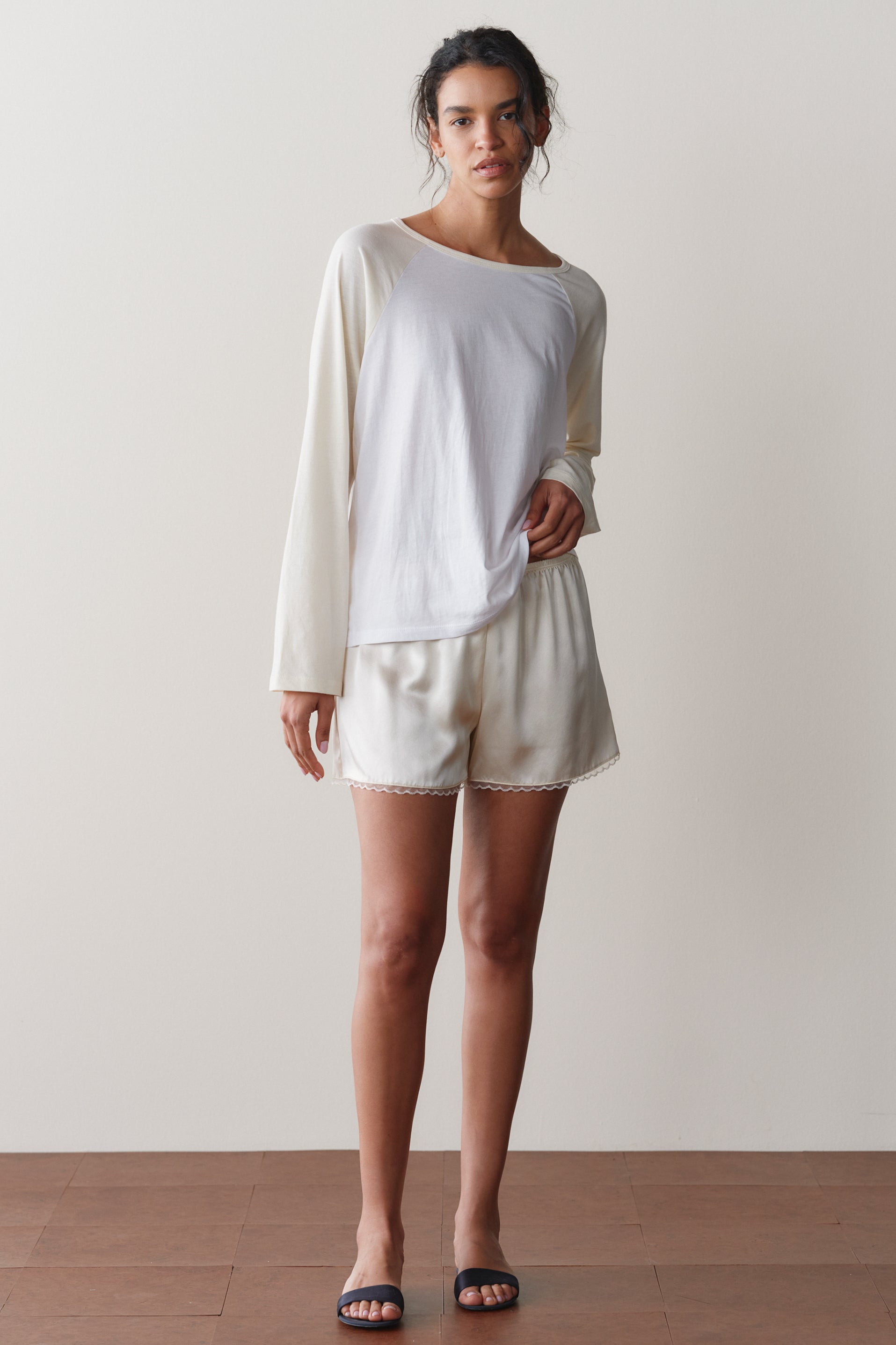 The Silk Lace Tap Short