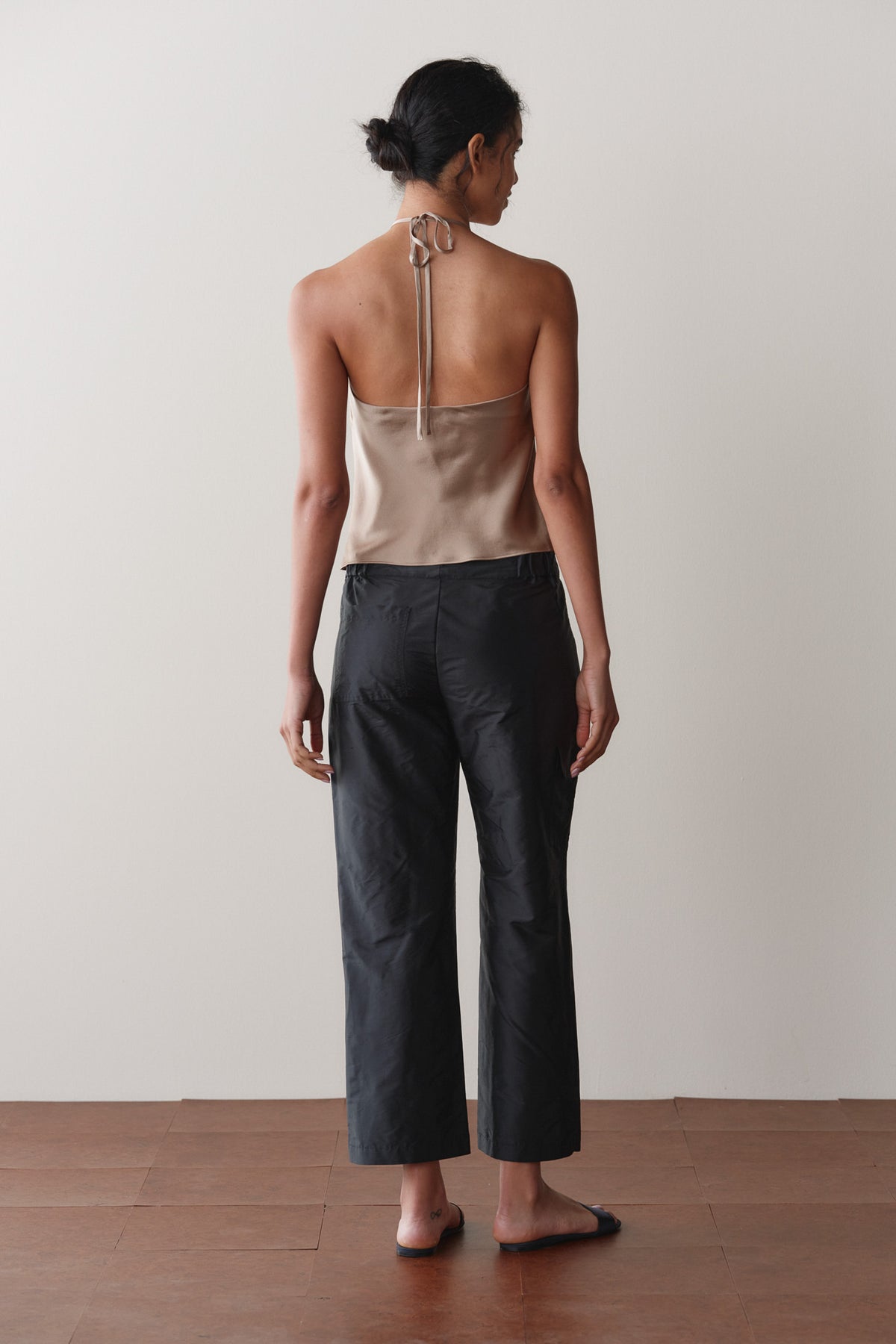 The Silk Taffeta Board Pant