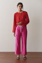 The Silk Taffeta Board Pant