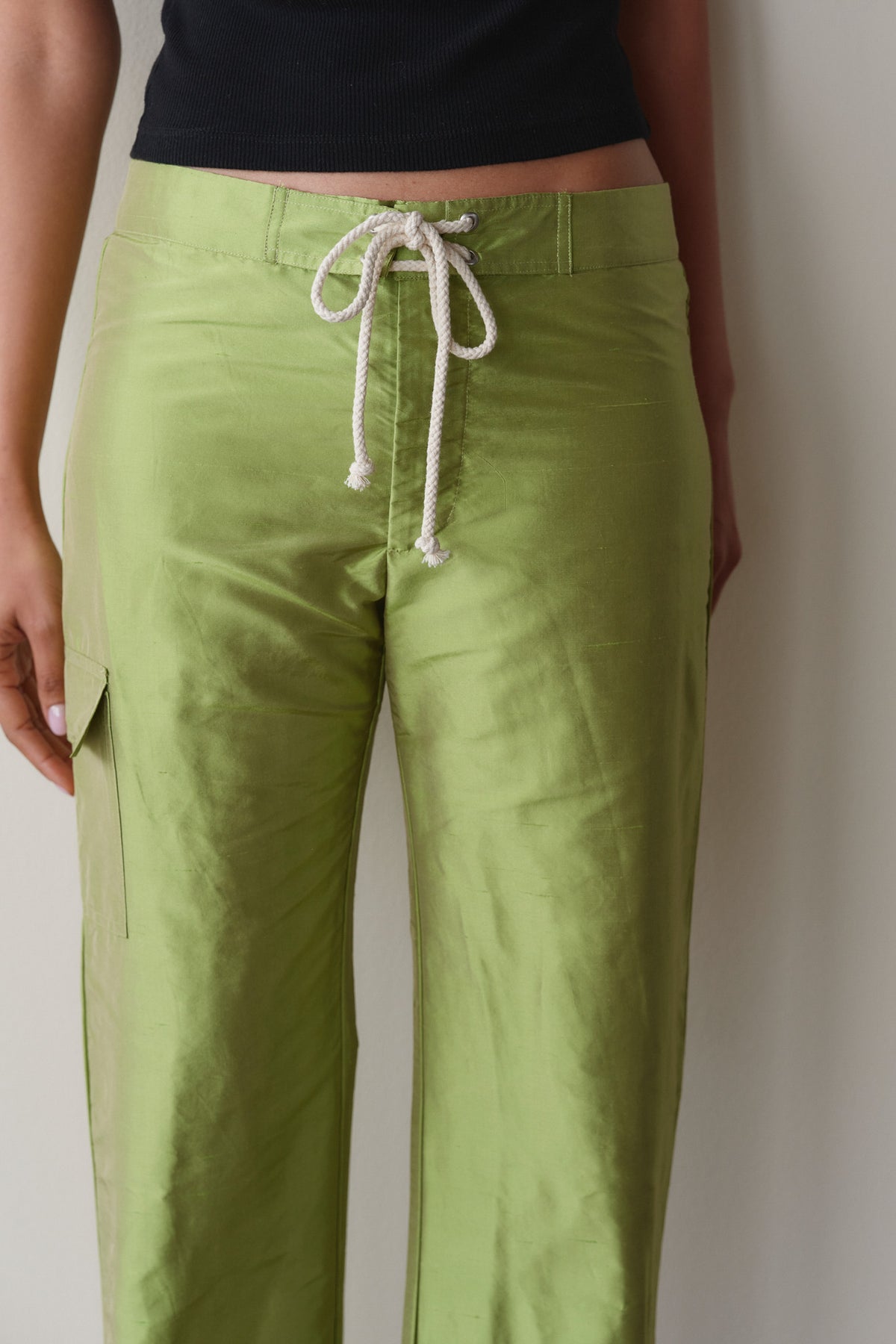 The Silk Taffeta Board Pant