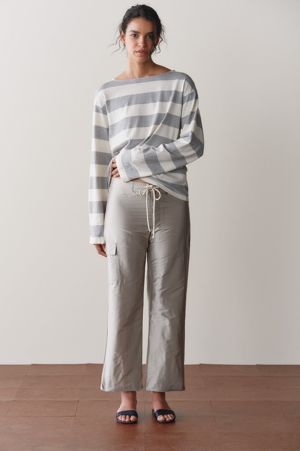The Silk Taffeta Board Pant