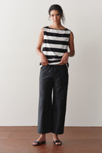 The Silk Taffeta Cargo Pant