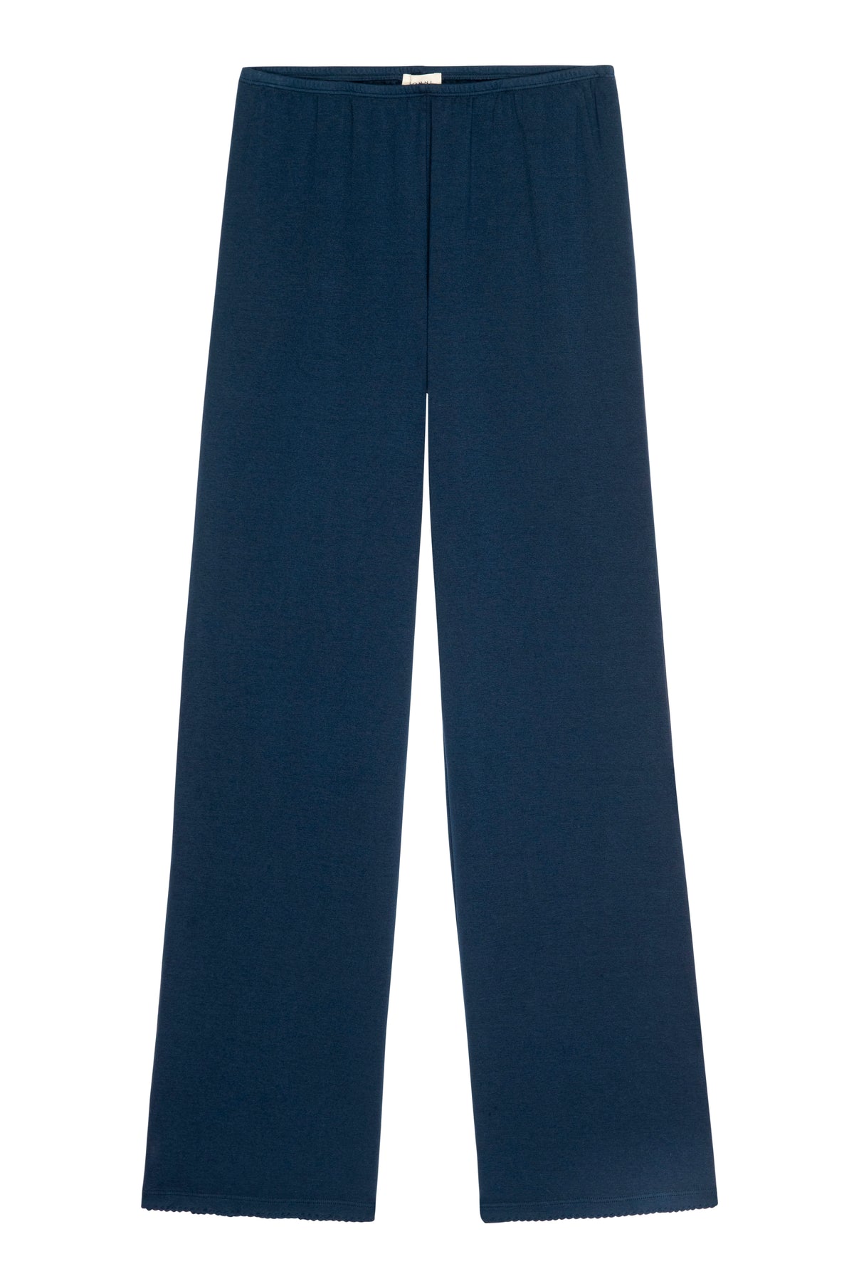 The Baby Rib Scallop Pant