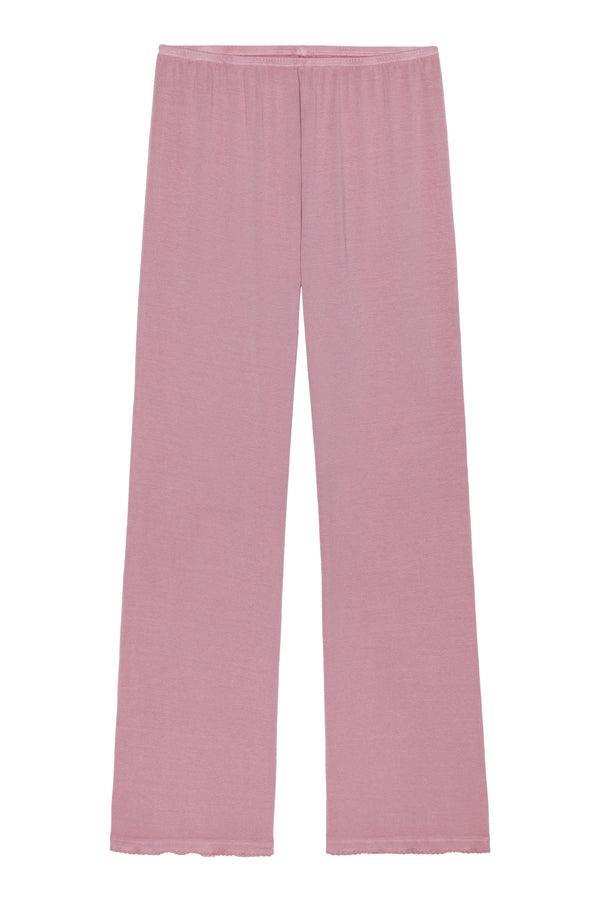 The Baby Rib Scallop Pant