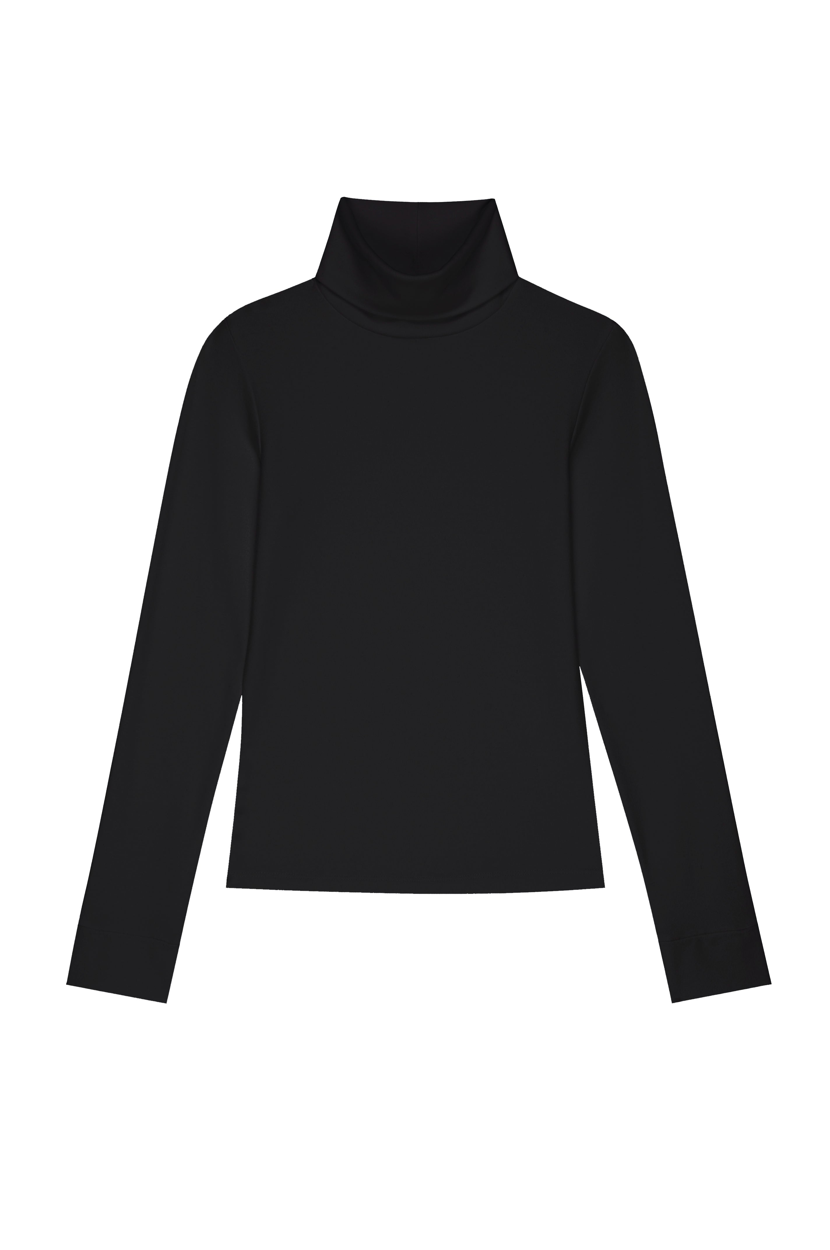 The Baby Rib Turtleneck Jet.