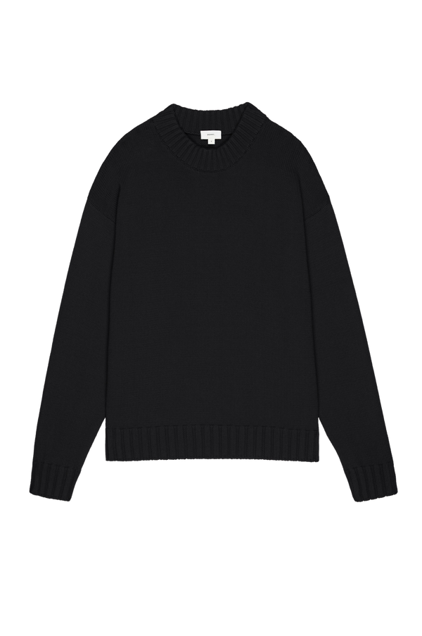 The Heavy Cotton Knit Crewneck Sweater