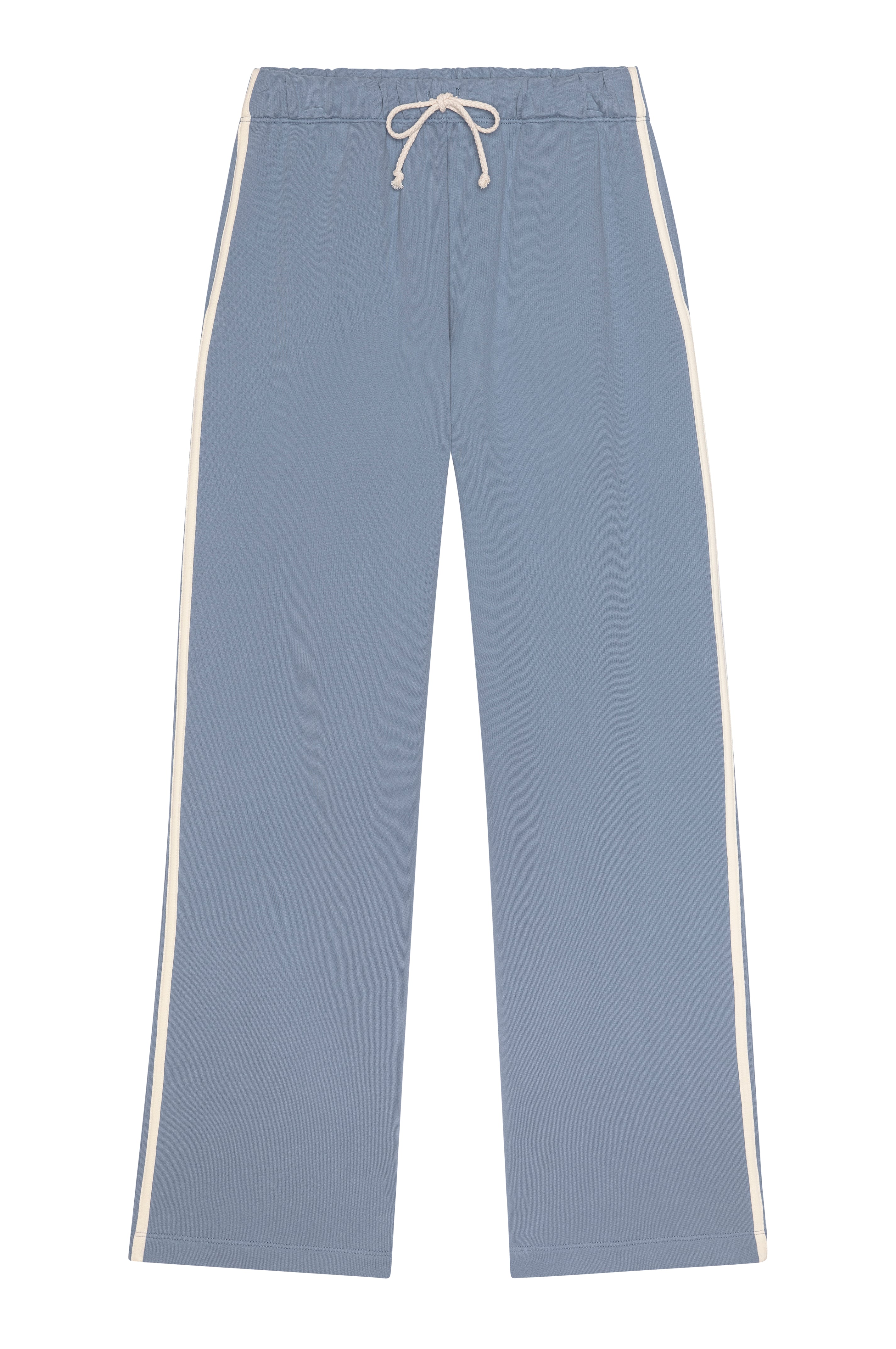 The Eco-Terry Stripe Crop Pant