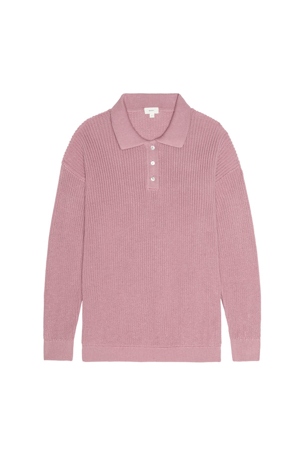 The Heavy Cotton Knit Polo