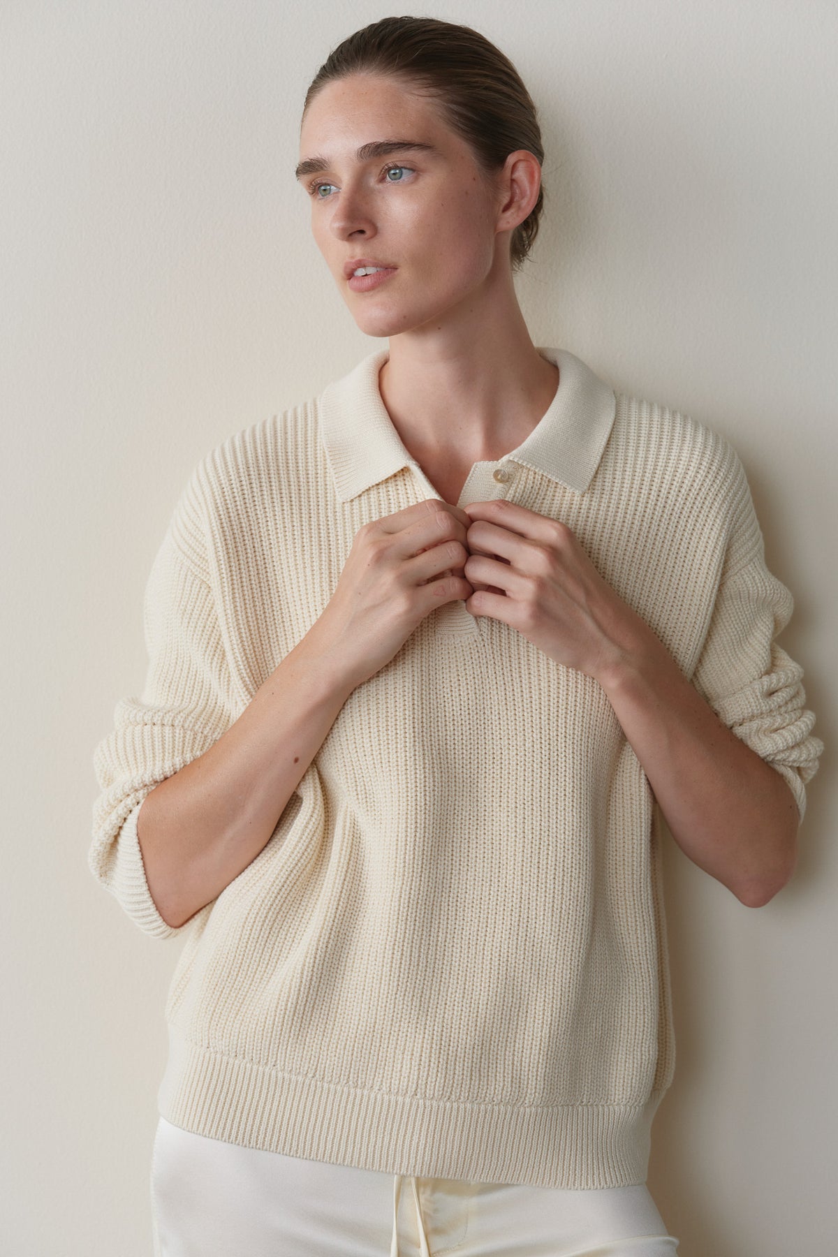 The Heavy Cotton Knit Polo