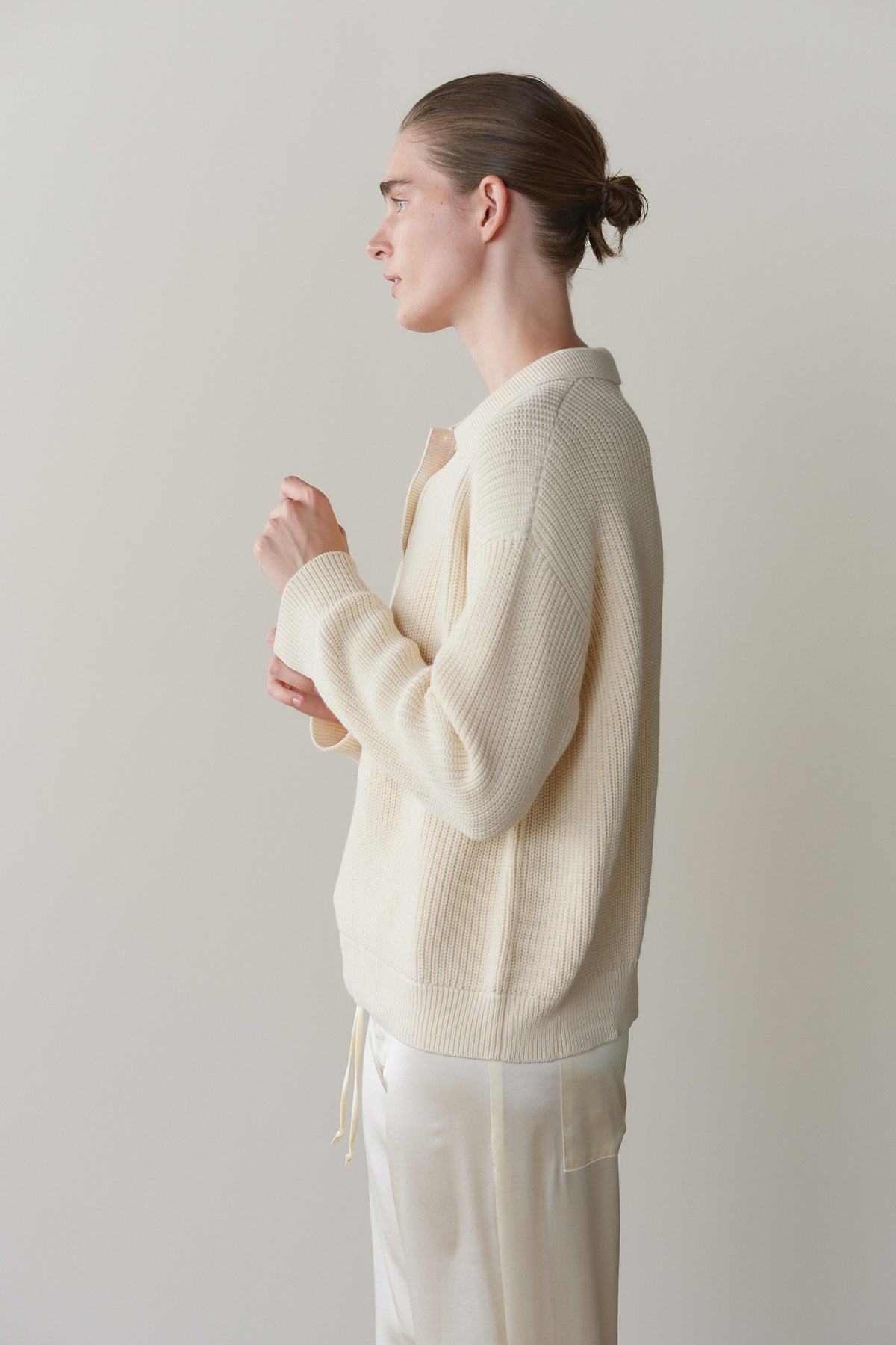 The Heavy Cotton Knit Polo