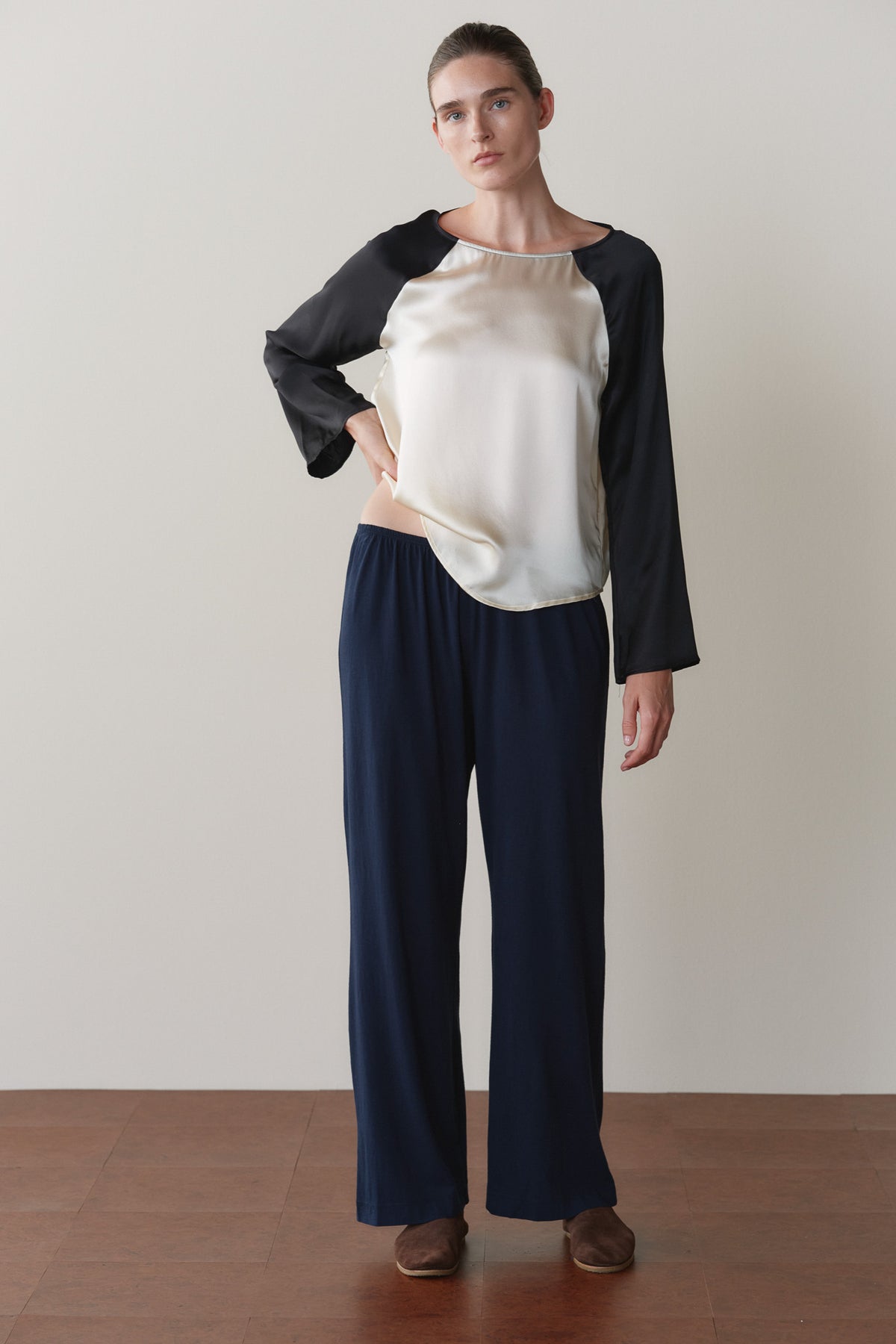 The Sueded Jersey Simple Pant