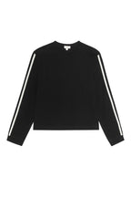 The Sueded Jersey Stripe Long Sleeve