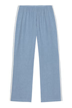 The Linen Crop Stripe Pant