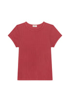 The Pointelle Baby Tee