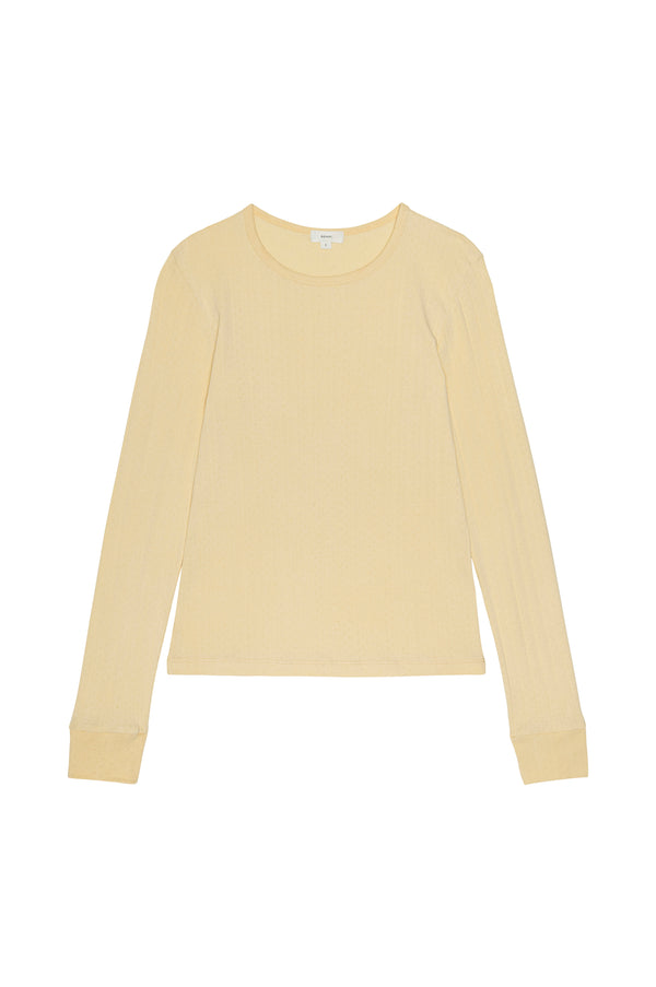 The Pointelle Long Sleeve