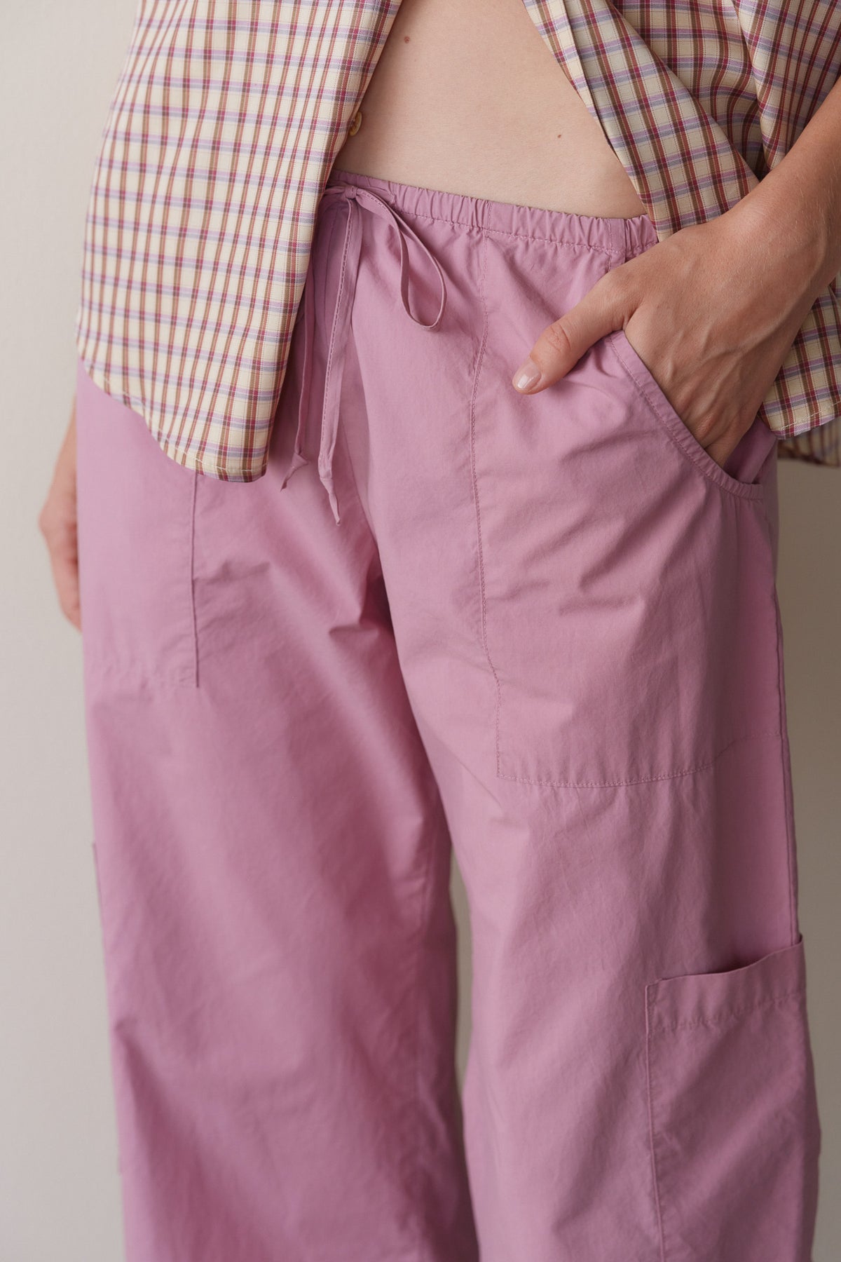 The Pop Drawstring Cargo Pant