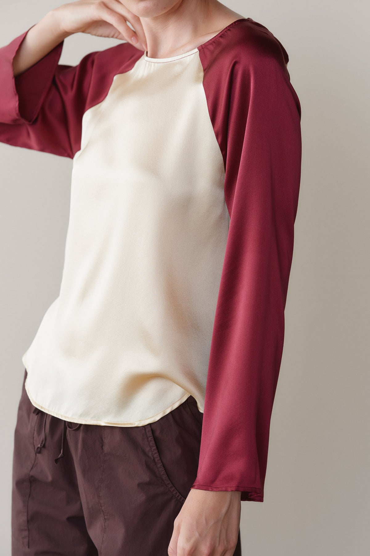 The Silk Baseball Tee