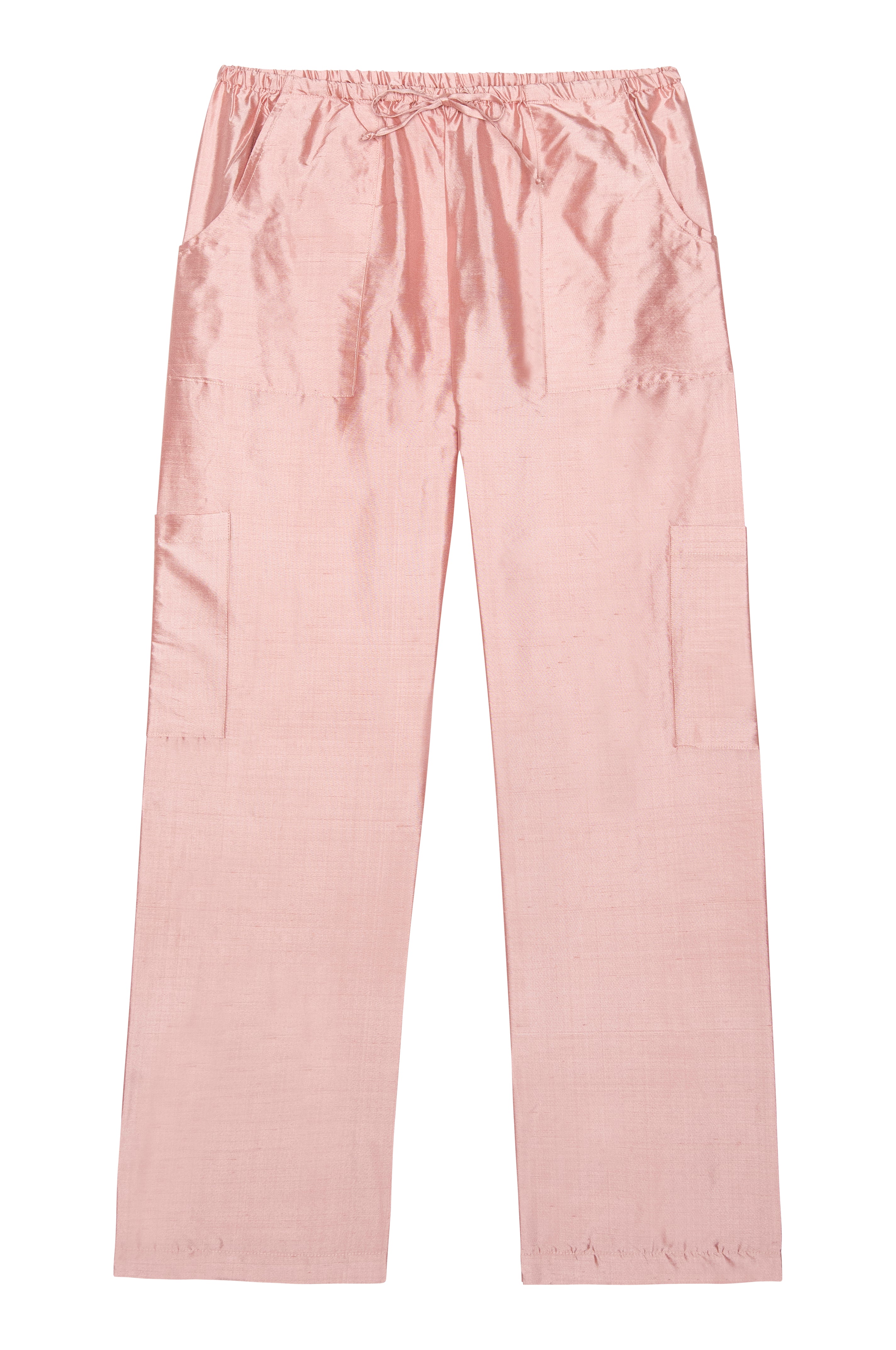 The Silk Taffeta Cargo Pant