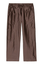The Silk Taffeta Cargo Pant