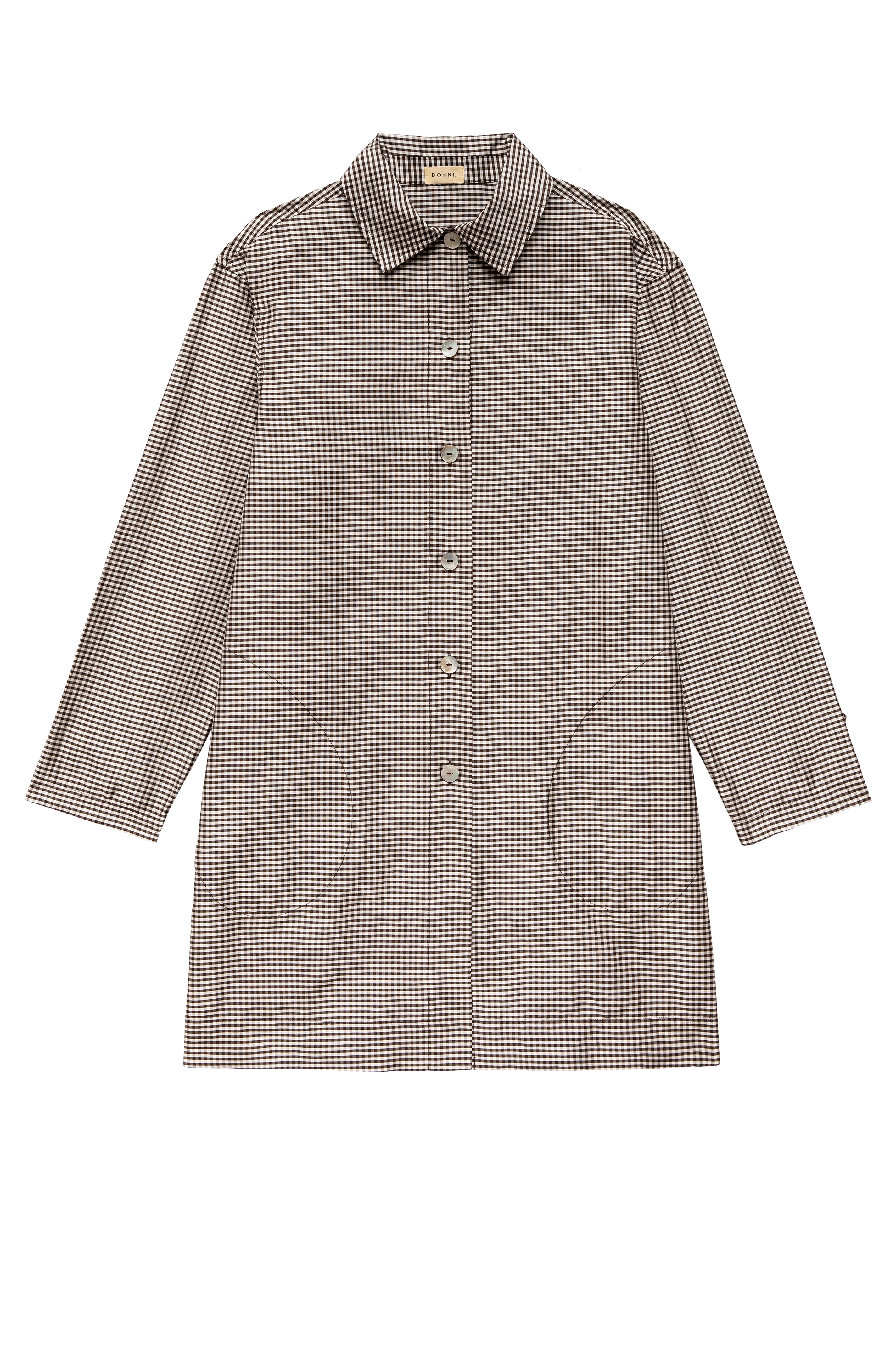 The Silk Taffeta Gingham Jacket