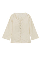 The Silk Taffeta Loop Top